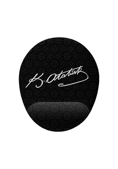 İyi Fikirler Atatürk İmza Bilek Destekli Mouse Pad Sku: Mır8690010104380