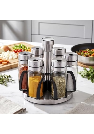 Yıldız Steel Baharat Seti 7 Parça 90 Ml Diğer