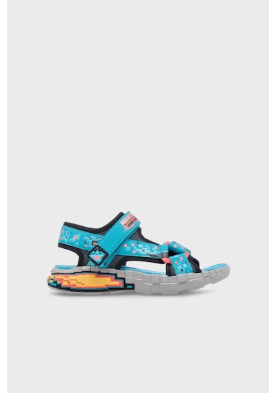 Skechers Erkek Çocuk Sandalet 402161l Tqbk Turkuaz-siyah Turkuaz-siyah