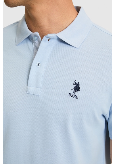 U.s. Polo Assn. Erkek Açık Mavi Tişört Basic 50322314-vr003 Acık Mavı