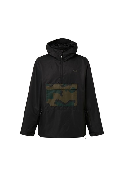 Oakley Oakley Divisional Rc Shell Anorak Erkek Siyah Snowboard Ceketi 14573