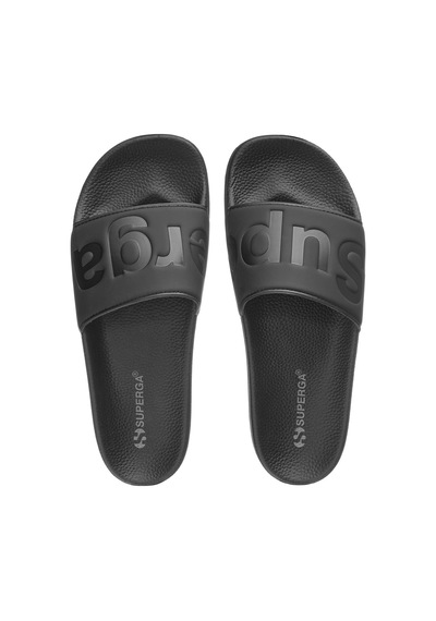 Superga 1908 Slides Polysoft Unisex Siyah Terlik Siyah-323