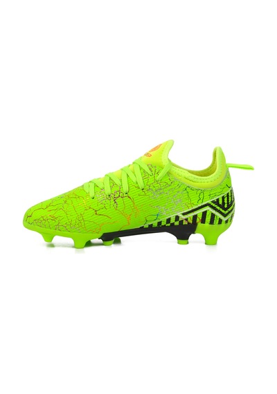 Neon Sarı Suni Deri Çocuk Krampon Fk-241-129 F Krampon Neon Sari Sarı