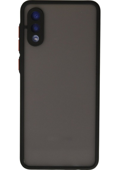 Samsung Galaxy Uyumlu - A02 Kılıf Montreal Silikon Kapak - Siyah