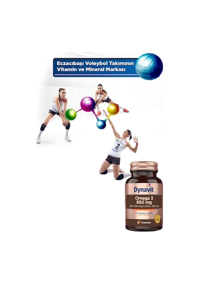 Dynavit Omega 3 950 MG Balık Yağı 30 Kapsül