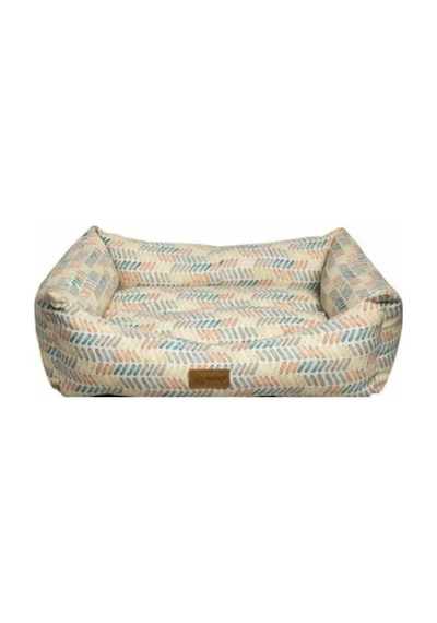Dubex Makaron S Boy Dikdörtgen Kısa Çizgili Kedi Yatağı 50 x 38 x 19 CM