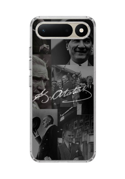 Tecno Spark 50 5g Uyumlu Kemal Atatürk İmza Baskılı Silikon Kılıf