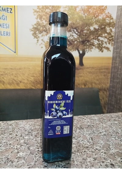 750 Ml Doğal Yabanmersini Özü Maviyemiş