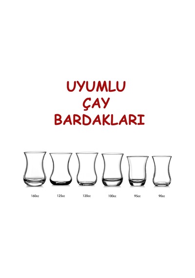 Binbir Trend 10 Cm Otantik Desenli Paslanmaz Çelik Çay Tabağı, Kırılmaz Metal Çay Bardağı Altlığı 6 Adet Gümüş