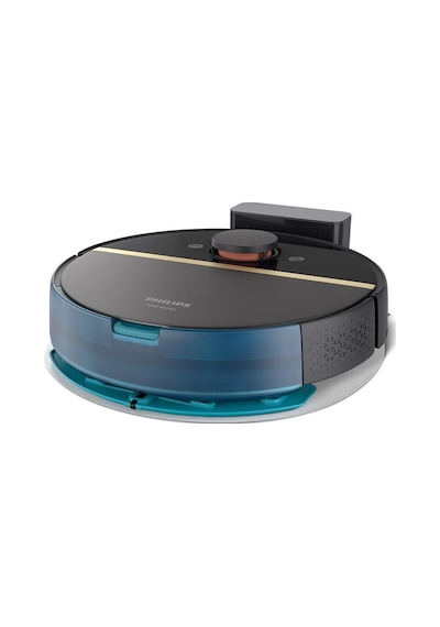 Philips Homerun 7000 Serisi Aqua XU7000/01 Akıllı Robot Süpürge Siyah - Gold (Teşhir)
