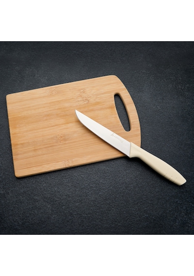 Aryıldız Primo Mutfak Bıçağı Fil Dişi 14,5 Cm Çok Renkli