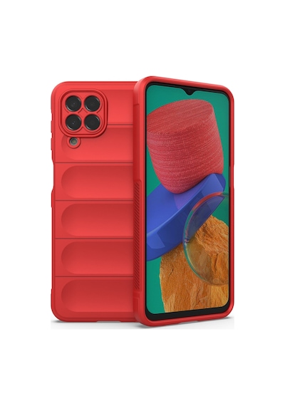 Samsung Galaxy Uyumlu M33 Kılıf Optimum Silikon - Kırmızı Bzsxx00 1