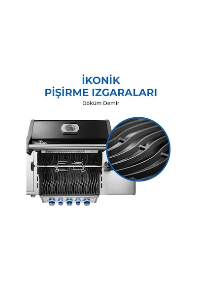Rogue Pro S 425 Rsıb Gazlı Mangal Siyah