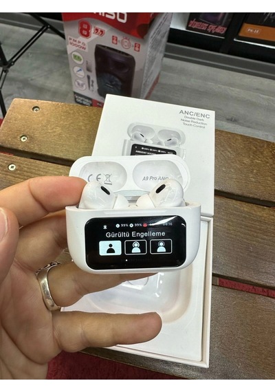 Airpods Pro2 Anc Dokunmatik Ekranlı Bluetooth Kulaklık Askı Asma
