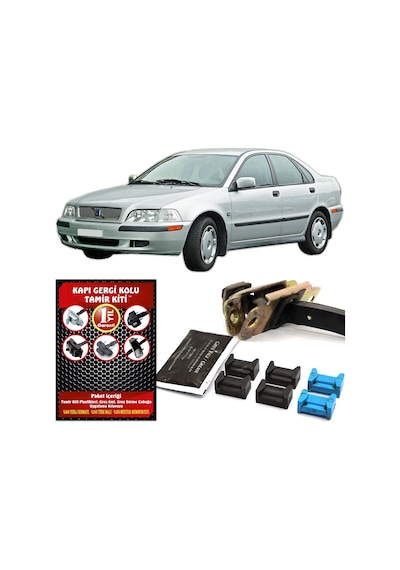 Barrer Volvo S40 Kapı Gergi (Limitör) Tamir Kiti 1995-2004