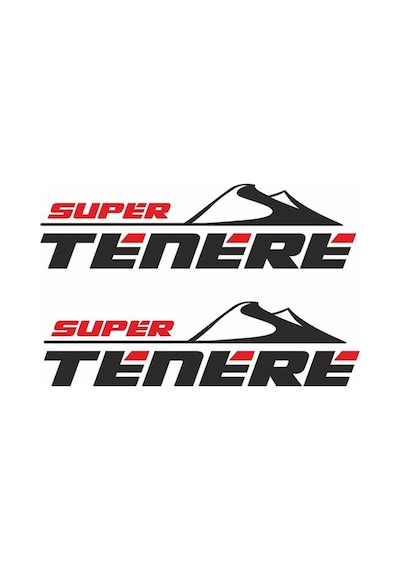 Yamaha Xt Super Tenere Givi Siyah - Kırmızı Sticker Etiket Modeli