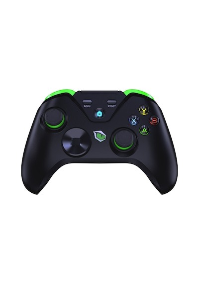Pusat Clutch Titreşim Geri Bildirimli Çift Mod Kablosuz Gamepad Siyah