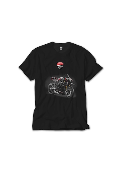 Ducati Panigale V4 SP2.jpg Siyah Tişört Siyah