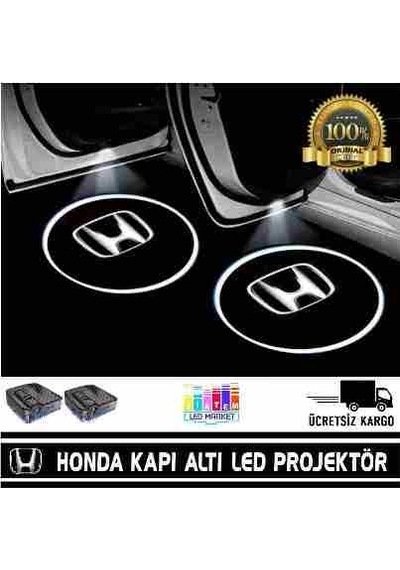 Honda Araçlar İçin Pilli Yapıştırmalı Kapı Altı Led Logo N11.10622