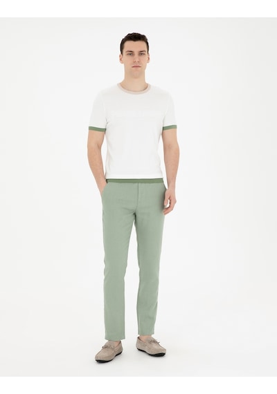 Pierre Cardin Erkek Çağla Pantolon Kanvas-chino 50285714-vr016 Çağla Yeşili