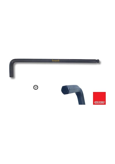 1/16" - 3/8" Topbaşlı Uzun Inch Allen Takımı 9 Parça Lt/900af