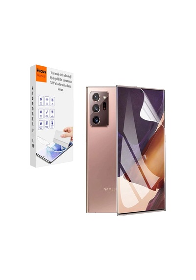 Samsung Note 9 Kırılmaz Cam Ön Ve Arka 2in1 Özel Kesim Hydrogel Film