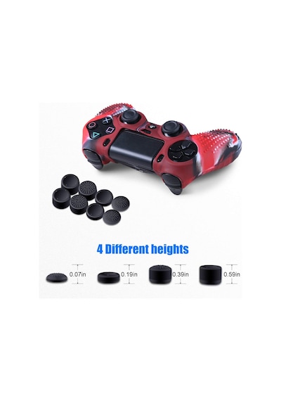 PS4 Uyumlu Joystick Analog Yükseltici Set (8 Ad)