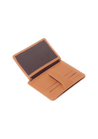 Camel Cüzdan & Kartlık Unisex 539 Grande Deri Cüzdan Kartlık kahverengi