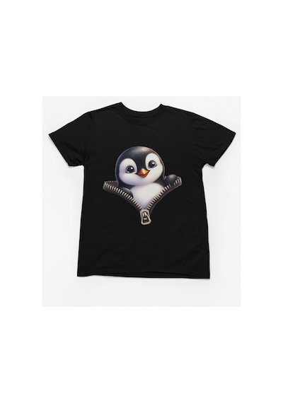 Magors Stıl-x Sevimli Penguen Baskılı Bisiklet Yaka %100 Pamuklu Kız Çocuk Tshırt Beyaz,sarı,kırmızı,siyah Siyah Magors Stıl-x Sevimli Penguen Baskılı Bisiklet Yaka %100 Pamuklu Kız Çocuk Tshırt Beyaz,sarı,kırmızı,siyah Siyah