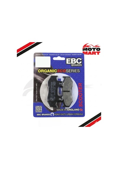 Honda Spacy 110 Ön Fren Balatası Ebc-t03486