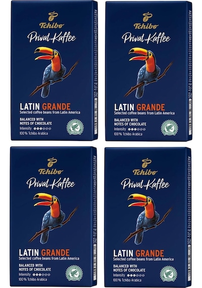 Tchibo Privat Kaffee Latin Grande Filtre Kahve 4 x 250 G