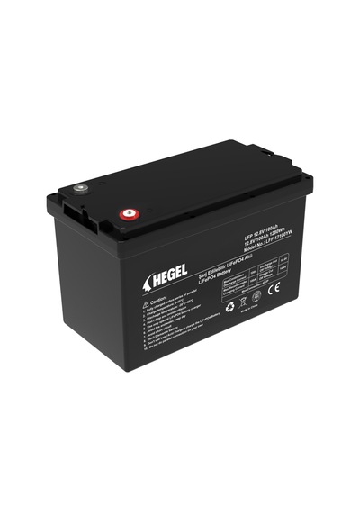 Hegel - İnges 12.8 Volt 100 Amper Lityum Akü - 12 Volt 100 Ah Lifepo4 Batarya