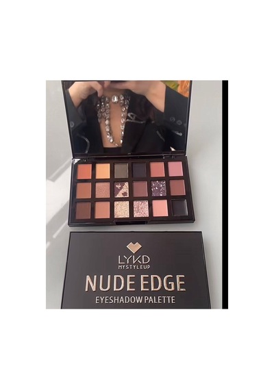 Mystyleup Nude Edge Eyeshadow Palette 18 Li Diğer