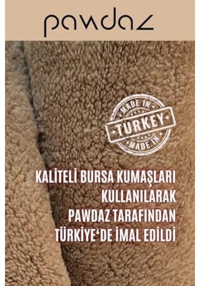 Çift Katlı, Yıkanabilir Kedi Ve Köpek Battaniyesi, Evcil Hayvan Örtüsü Kahve, Medium Acı Kahve - Pembe