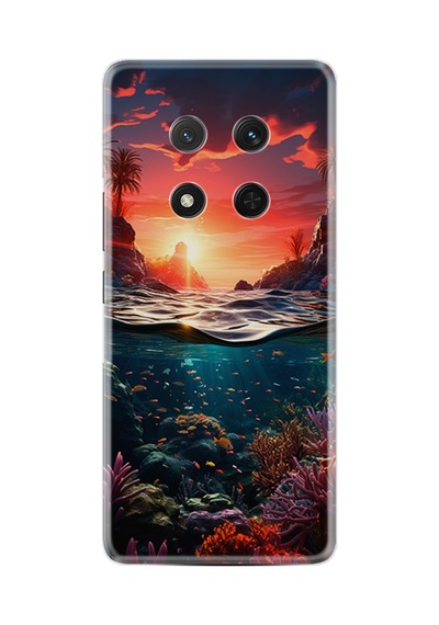 Honor Magic 7 Lite Kılıf Boutique Baskılı Resimli Okyanus Pcode -067