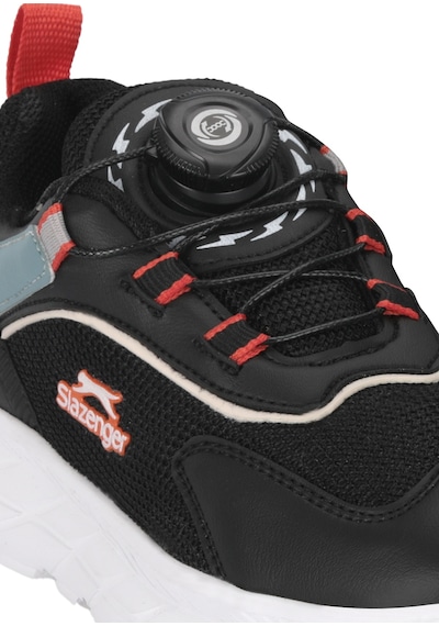 Slazenger Kortech F Erkek Çocuk Siyah / Turuncu Günlük Spor Ayakkabısı Siyah - Turuncu
