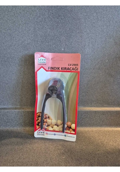Döküm Fındık Kıracağı 11 Cm Ergonomik Tasarım Döküm Siyah