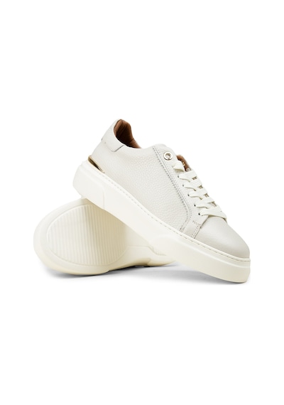 Deery Kadın Hakiki Deri Ekru Sneaker Ayakkabı - 00502zekre01