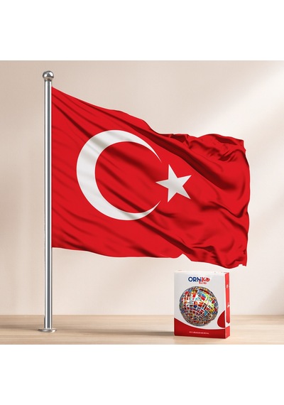 150x225 Cm Alpaka Kumaş Türk Bayrağı 1