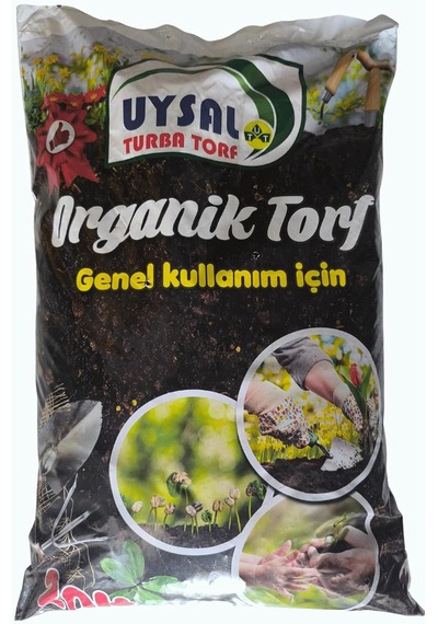 Ayrex 20 Lt Organik Torf, Genel Kullanım İçin Saksı Ve Dış Mekan Bitki Toprağı, 20 Lt 0,250