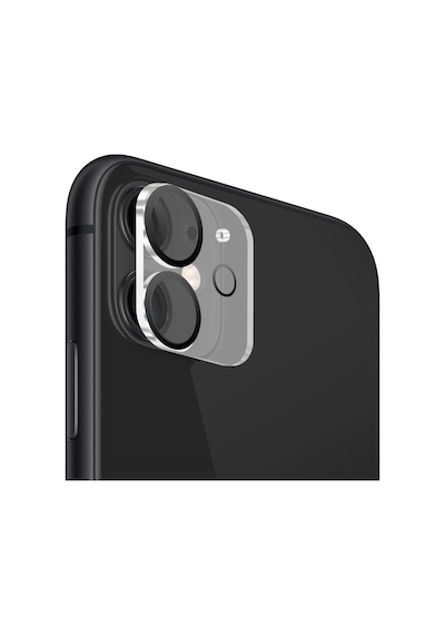 Buff Apple iPhone Uyumlu 12 Mini  Paket - 2x5d Ekran Koruyucu + Şeffaf Kılıf + Lens Koruyucu Glass