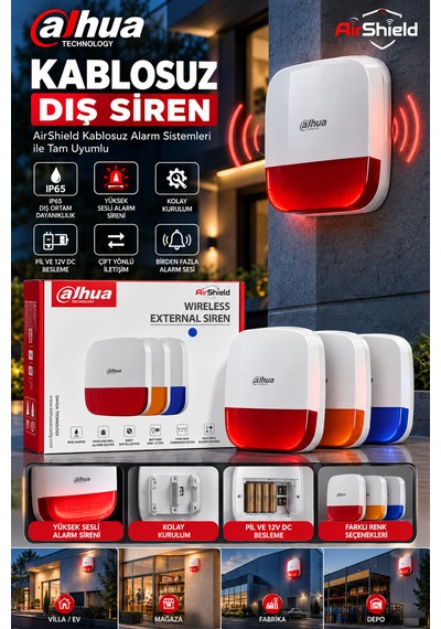 Ara13-w2, Kablosuz Siren