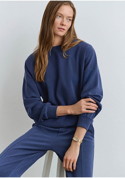 Mavi Oversize Lacivert Kadın Sweatshirt M168837-70491 Lacivert