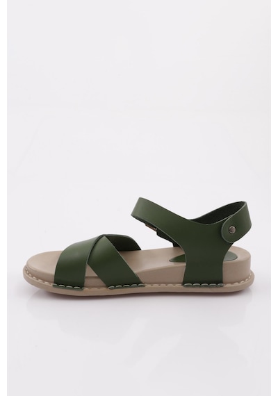 Dgn P31 Kadin Çapraz Bantli Sandalet P31-1512-R0641 Haki