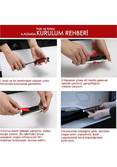 Araç Oto Rüzgar Enerjili Kablosuz 8 Ledli Gündüz Farı Araba Fırfırlı Elektriksiz Gündüz Ledi Lamba Su Geçirmez Renkli Rgb 00 Şüscaroto Aksesuar