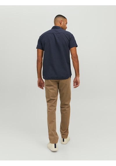 Jack & Jones Jack&jones Kısa Kollu Lacivert Erkek Gömlek 12235362 001