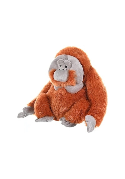 Peluş Erkek Orangutan 30 Cm Wıld/12250 Turuncu