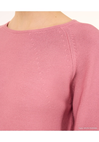 Yargıcı Regular Bisiklet Yaka Uzun Kol Kazak 26kktr2089x 039 Pembe