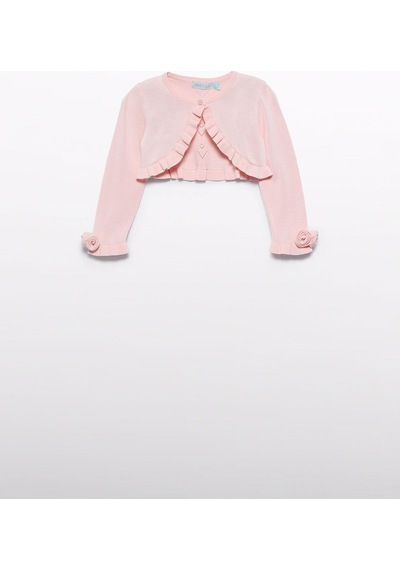 Abel & Lula Mayoral Abel Lula Kız Bebek Olive Bolero Pembe
