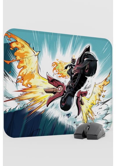 Mavuika Genshin Impact Anime Gacha V4 - 48x40 Xl Gaming Mouse Pad Fare Altlığı